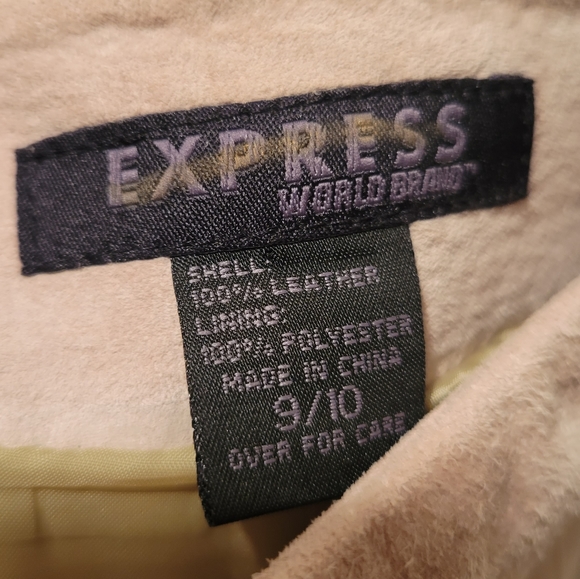 Suede skirt by Express - Picture 5 of 6